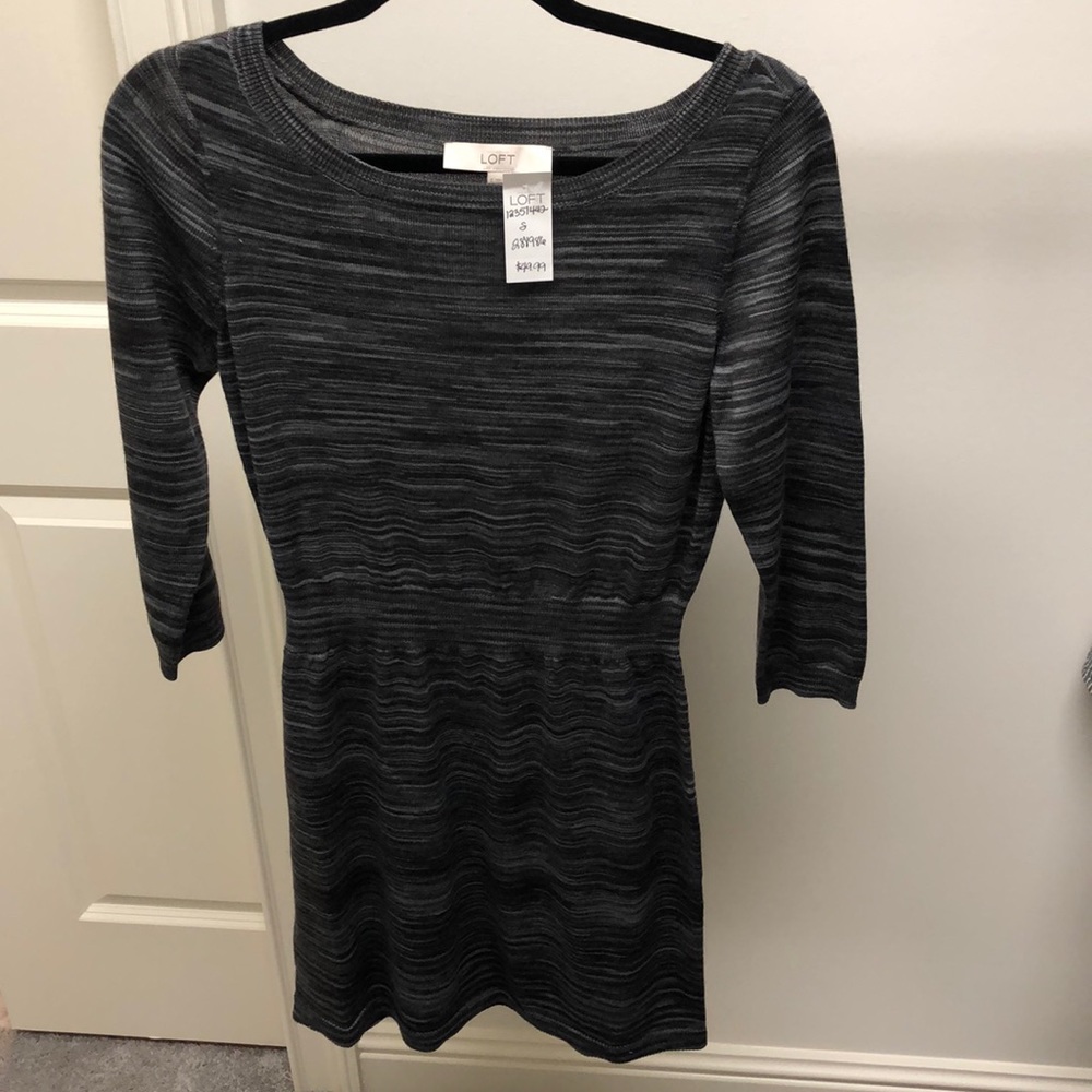 Loft Gray dress